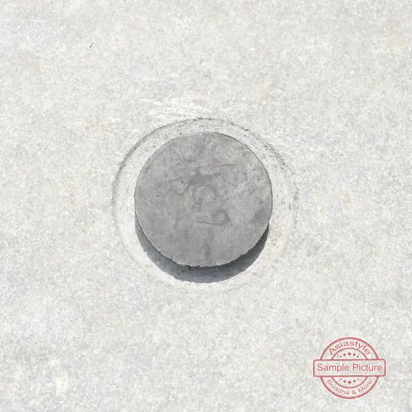 Product image 6 of the product “Basin from Riverstone, Natural surface, polished inside. Dia approx 111-120. Height 41-50 ”